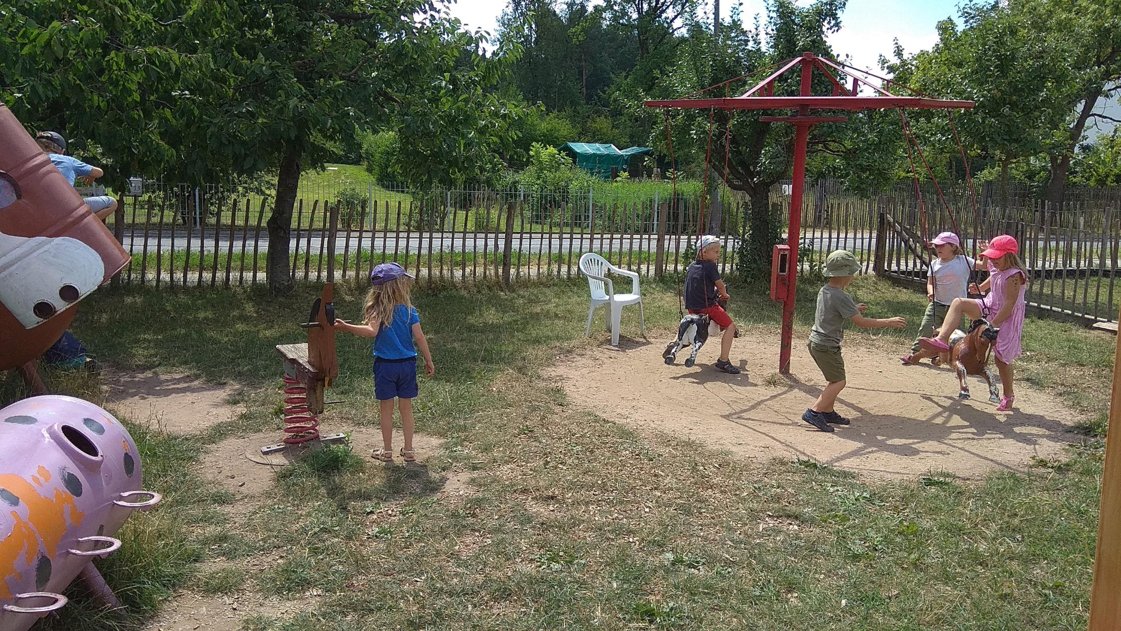 Bauernhofbesuch mit den Vorschulkindern