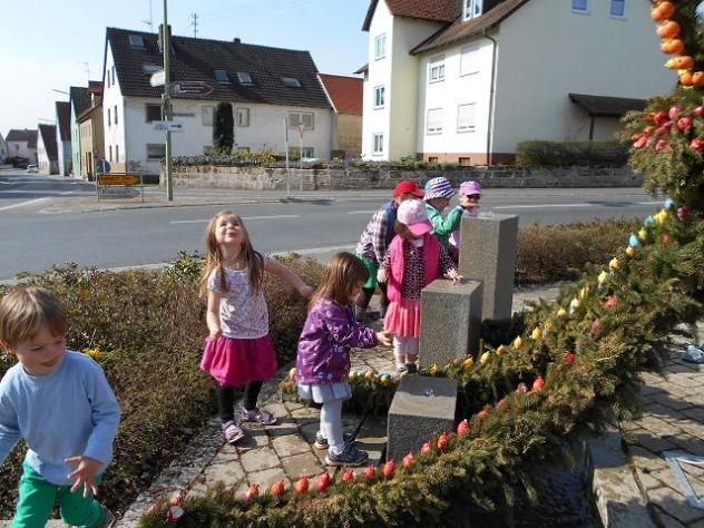 Besuch Hühnerhof