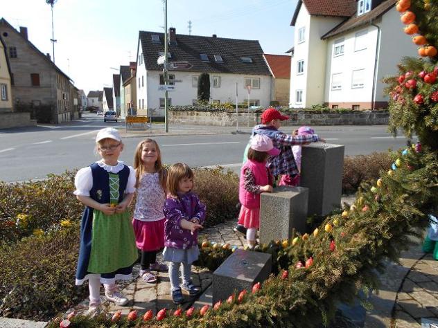 Besuch Hühnerhof