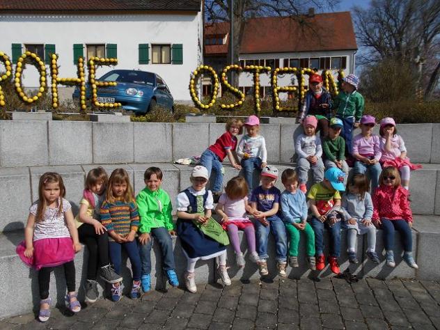 Besuch Hühnerhof