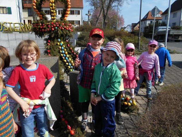 Besuch Hühnerhof