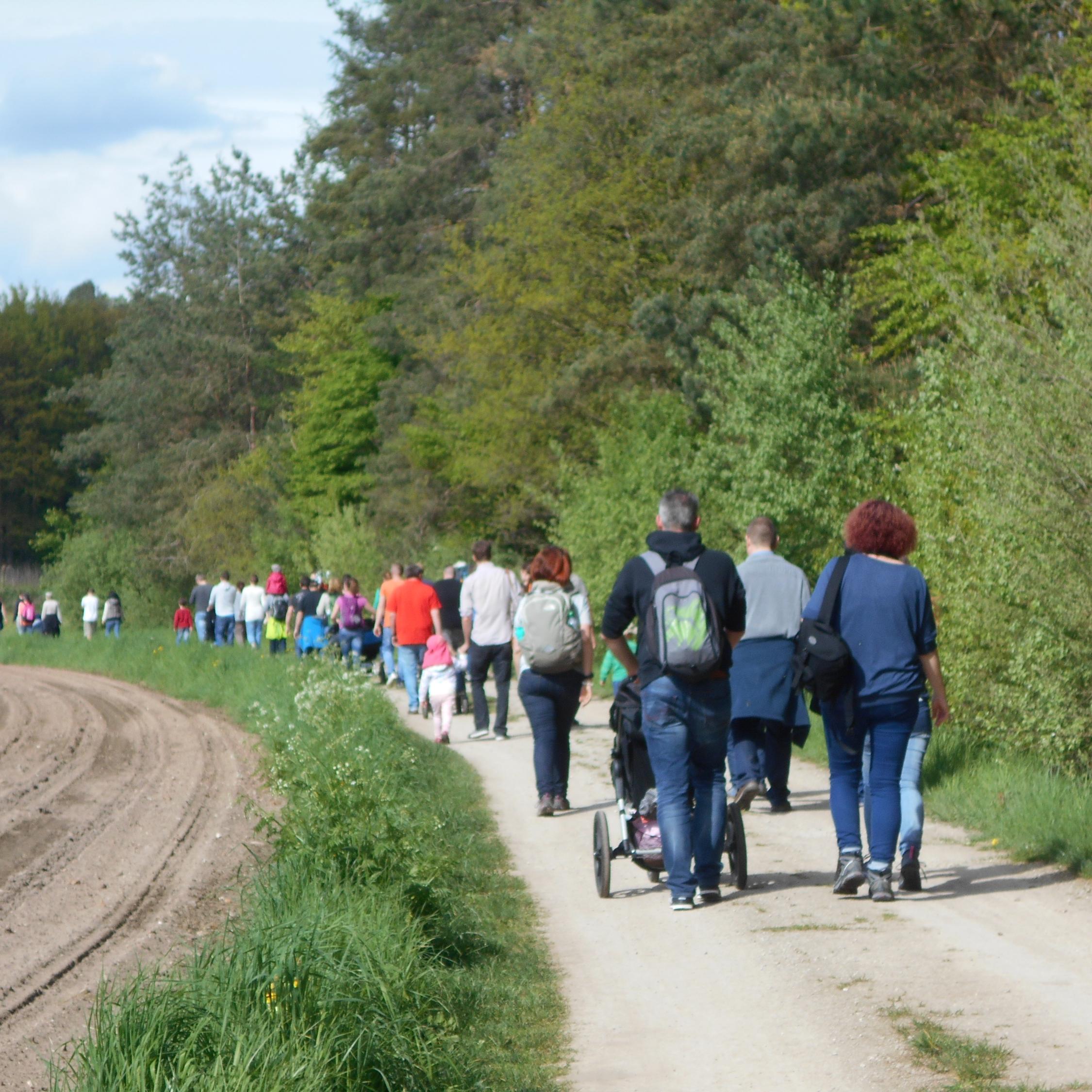 Familienwanderung