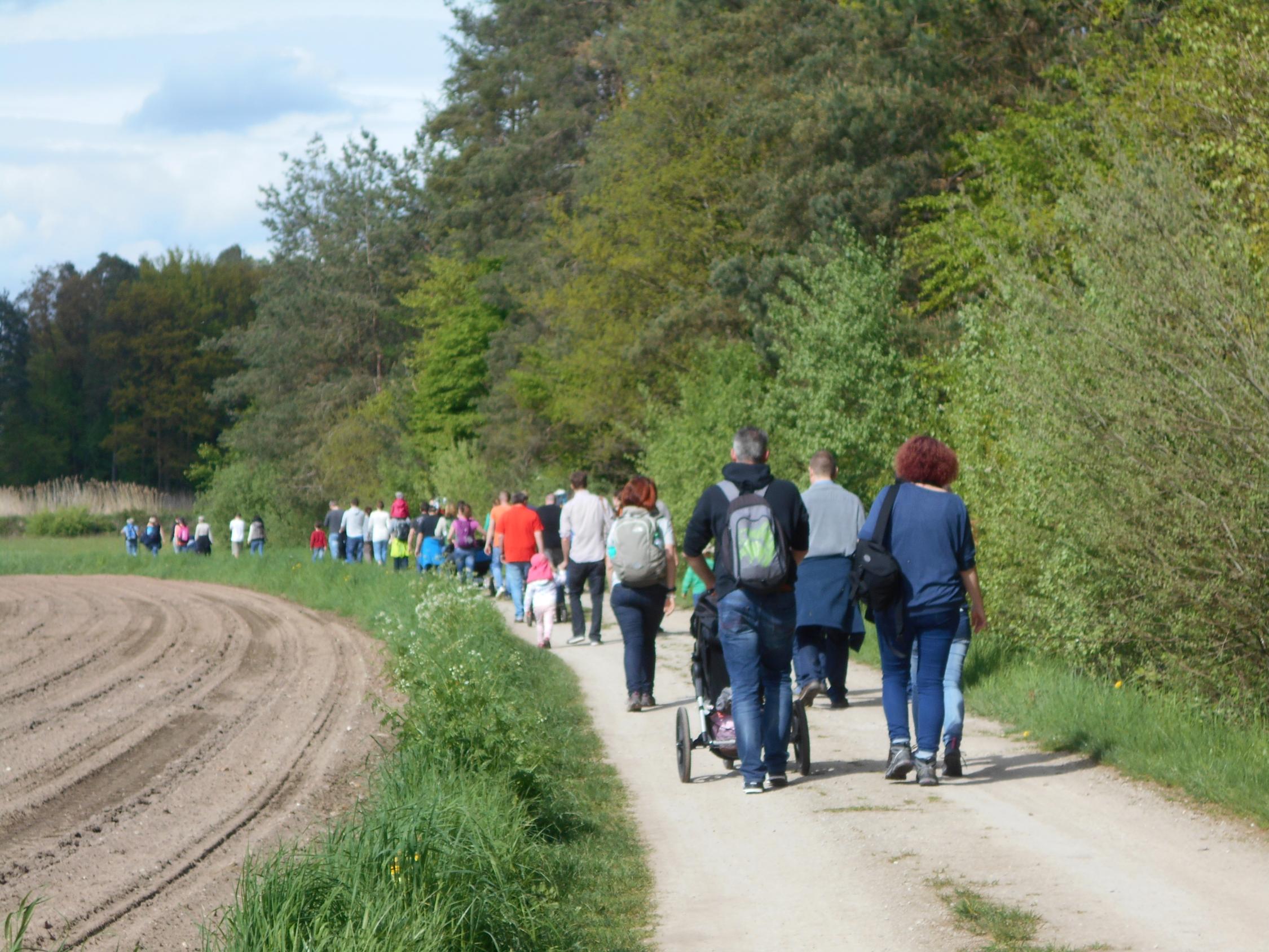 Familienwanderung